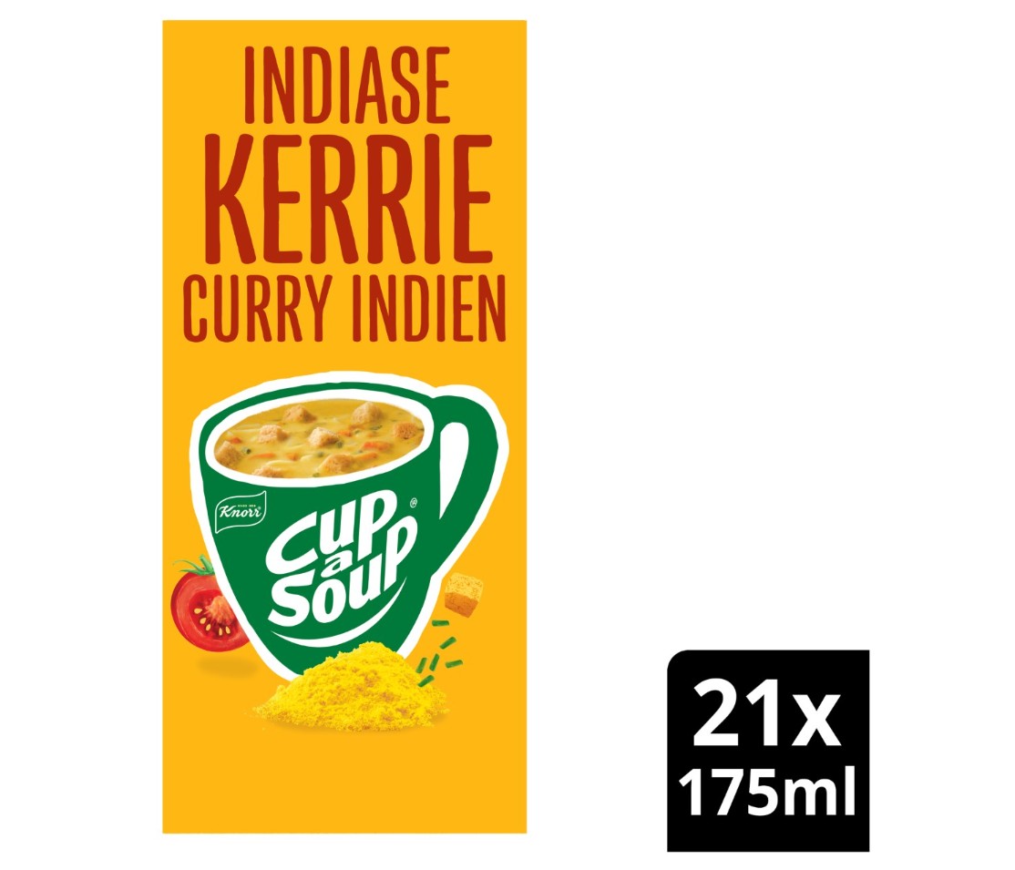 Unox Cup-A-Soup Office Pack Indiase Kerrie 24x140ml